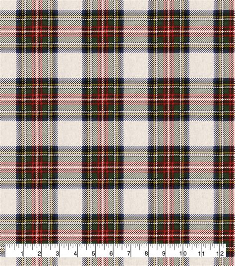 tartan plaid flannel fabric|tartan fabric joann.